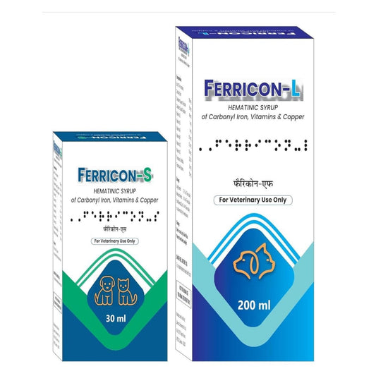 Wellcon Ferricon L Syrup for Dogs and Cats