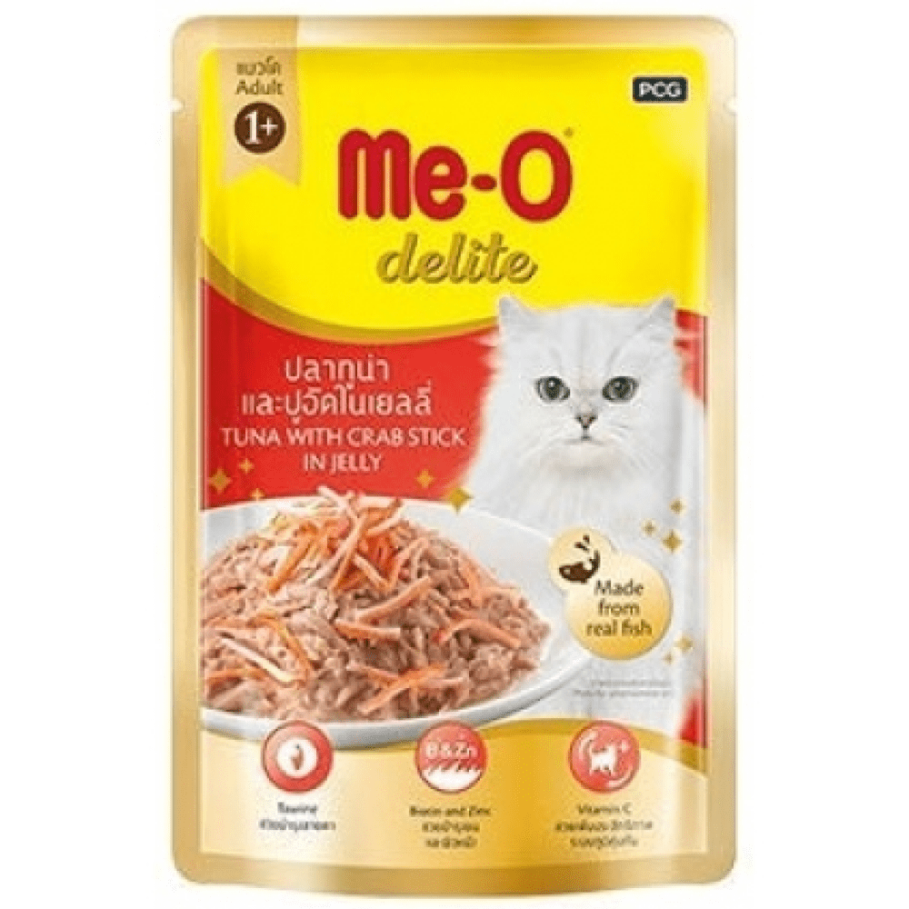 Me O Tuna, Bonito, Crab Wet Food Combo for Cats