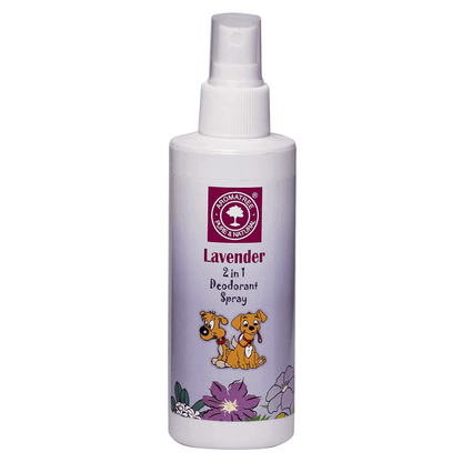 AromaTree Lavender Fragrance 2 in 1 Deodorant Spray for Dogs and Cats