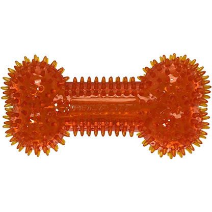 Petsport Gorilla Spiky Bone Toy for Dogs (Red)