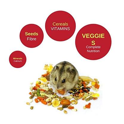 Vitapol Economic and Karmeo Premium Food for Hamster and Guinea Pig Combo