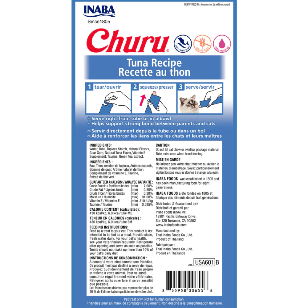 INABA Churu Tuna Cat Treats