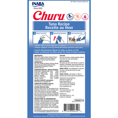 INABA Churu Tuna Cat Treats