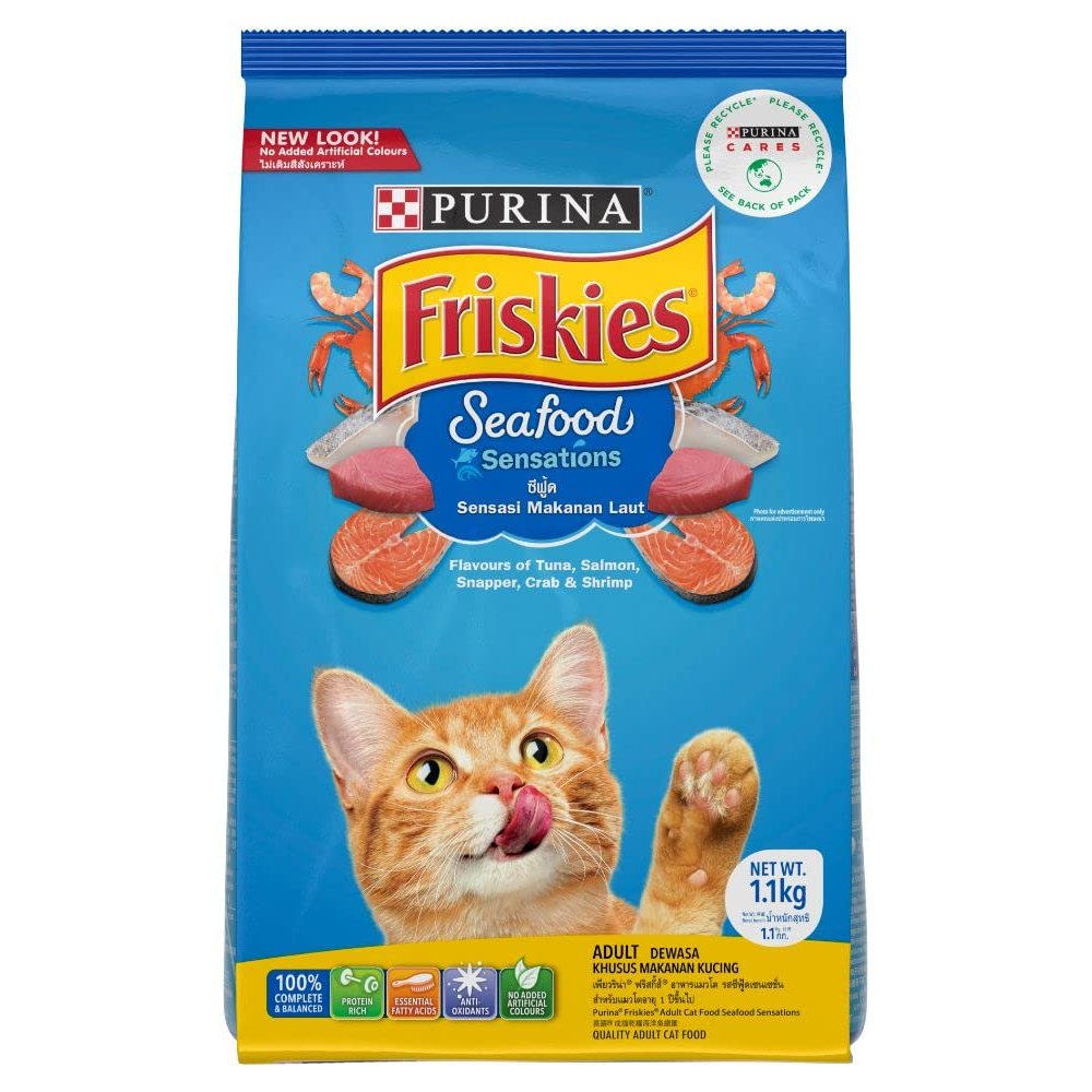 Purnia Friskies Seafood Cat Dry Food