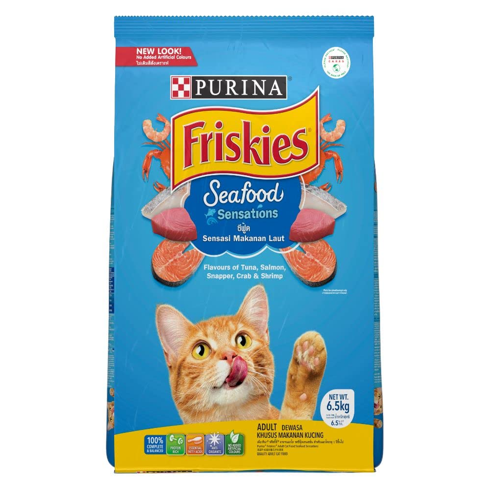 Purnia Friskies Seafood Cat Dry Food