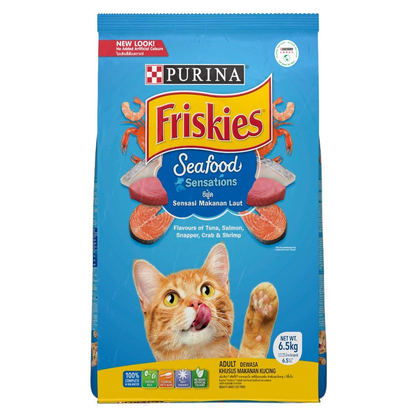 Purnia Friskies Seafood Cat Dry Food
