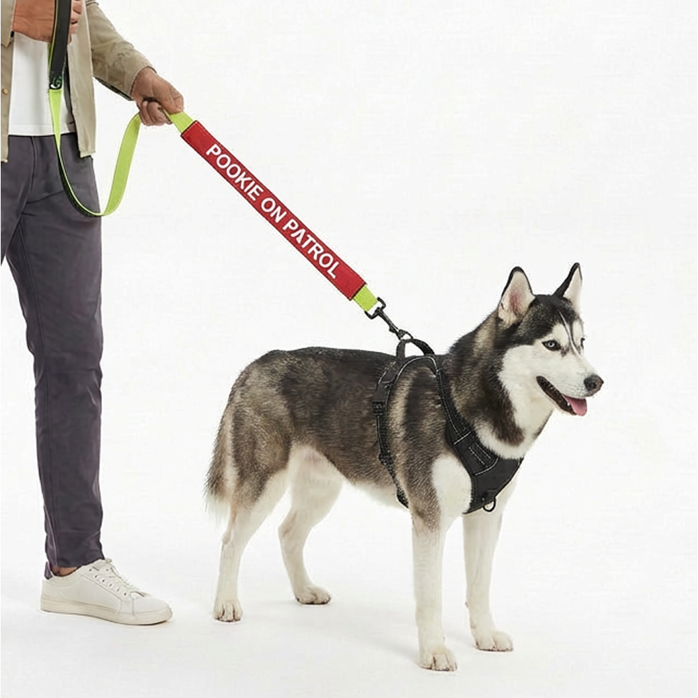Funny Leash Sleeves for Dogs and Cats (Red)
