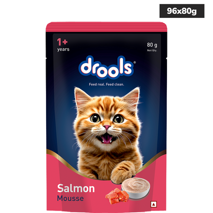 Drools Tuna and Ocean Fish and Salmon and Chicken Mousse Adult Cat Wet Food