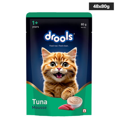Drools Tuna Mousse Adult Cat Wet Food
