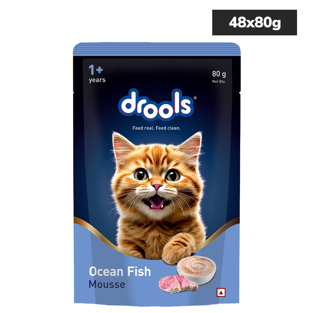 Drools Ocean Fish Mousse Adult Cat Wet Food