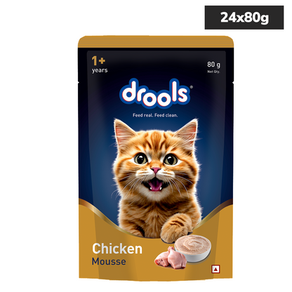 Drools Chicken and Ocean Fish Mousse Combo Adult Cat Wet Food