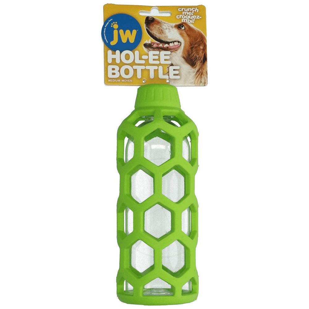 JW Holee Water Bottle Toy for Dogs (Green)