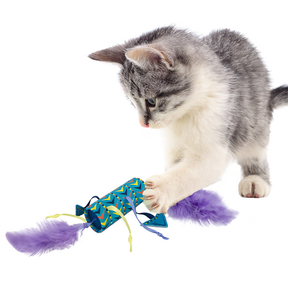 Kong Bat A Bout Vibez Roller Toy for Cats (Multicolour)