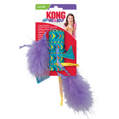 Kong Bat A Bout Vibez Roller Toy for Cats (Multicolour)