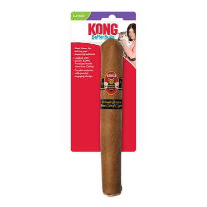 Kong Better Buzz Cigar Toy for Cats (Brown)