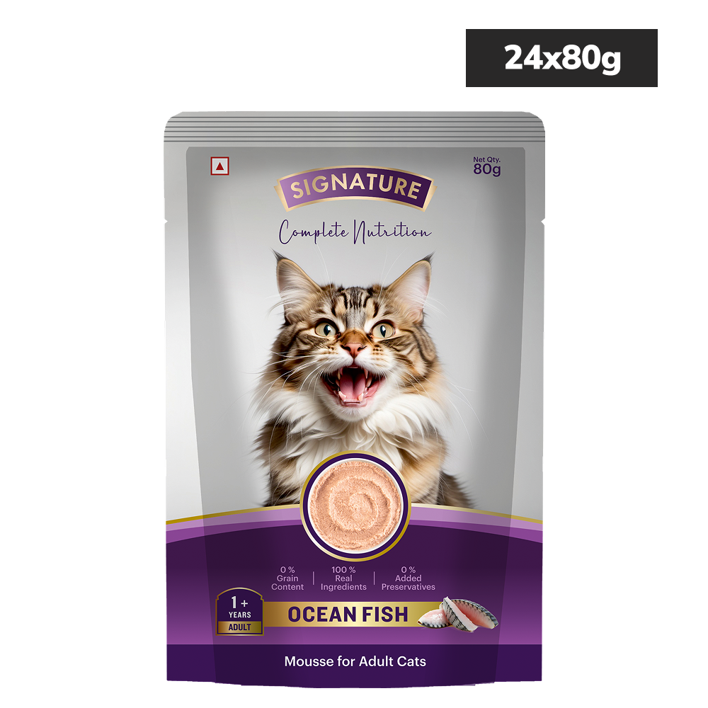 Signature Grain Zero Tuna and Ocean Fish Mousse Combo Adult Cat Wet Food