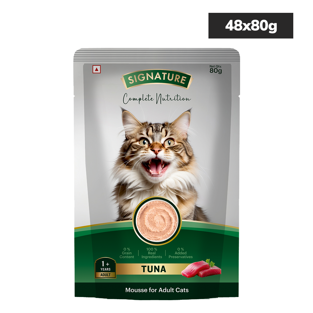 Signature Grain Zero Tuna Mousse Adult Cat Wet Food