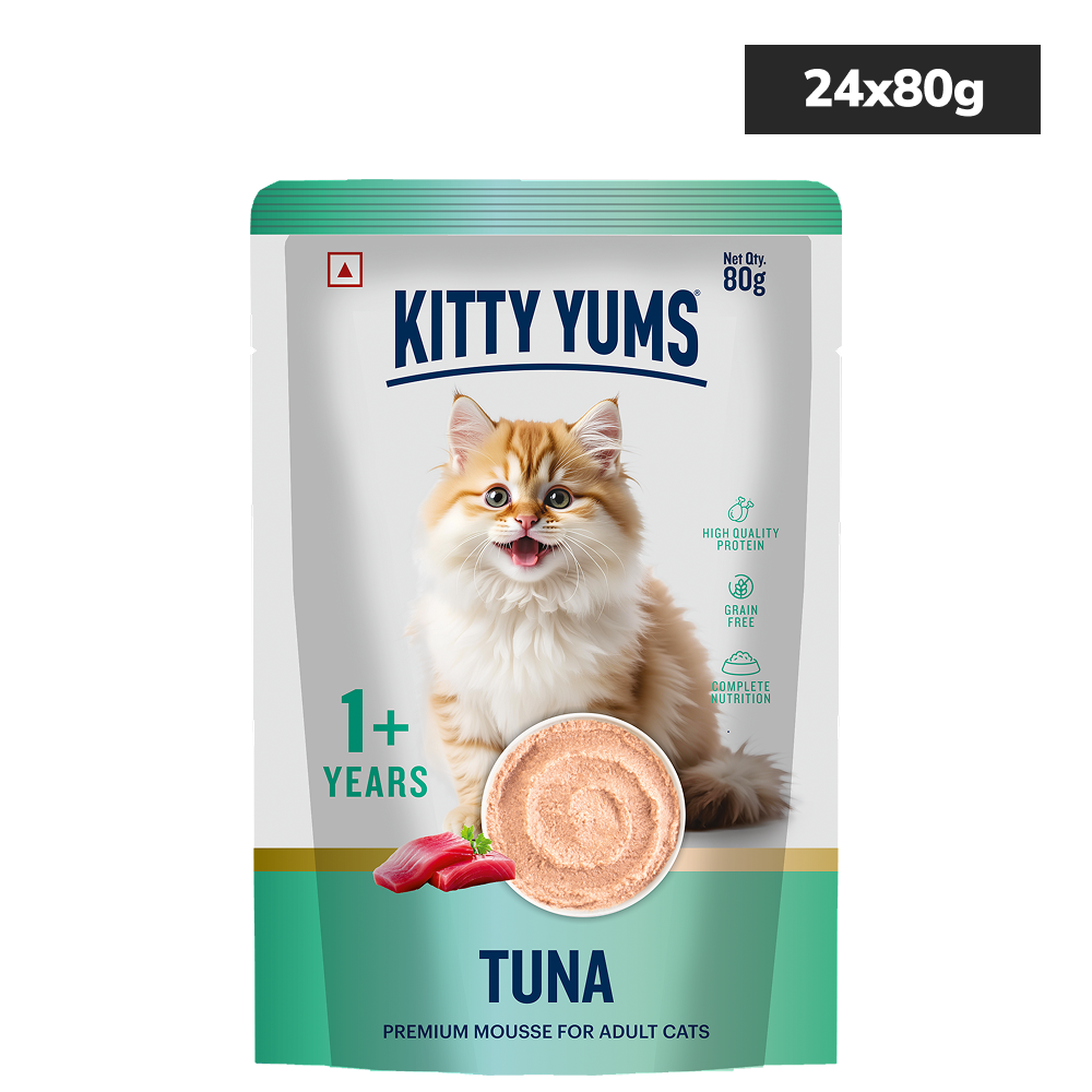 Kitty Yum Chicken and Tuna Mousse Combo Adult Cat Wet Food