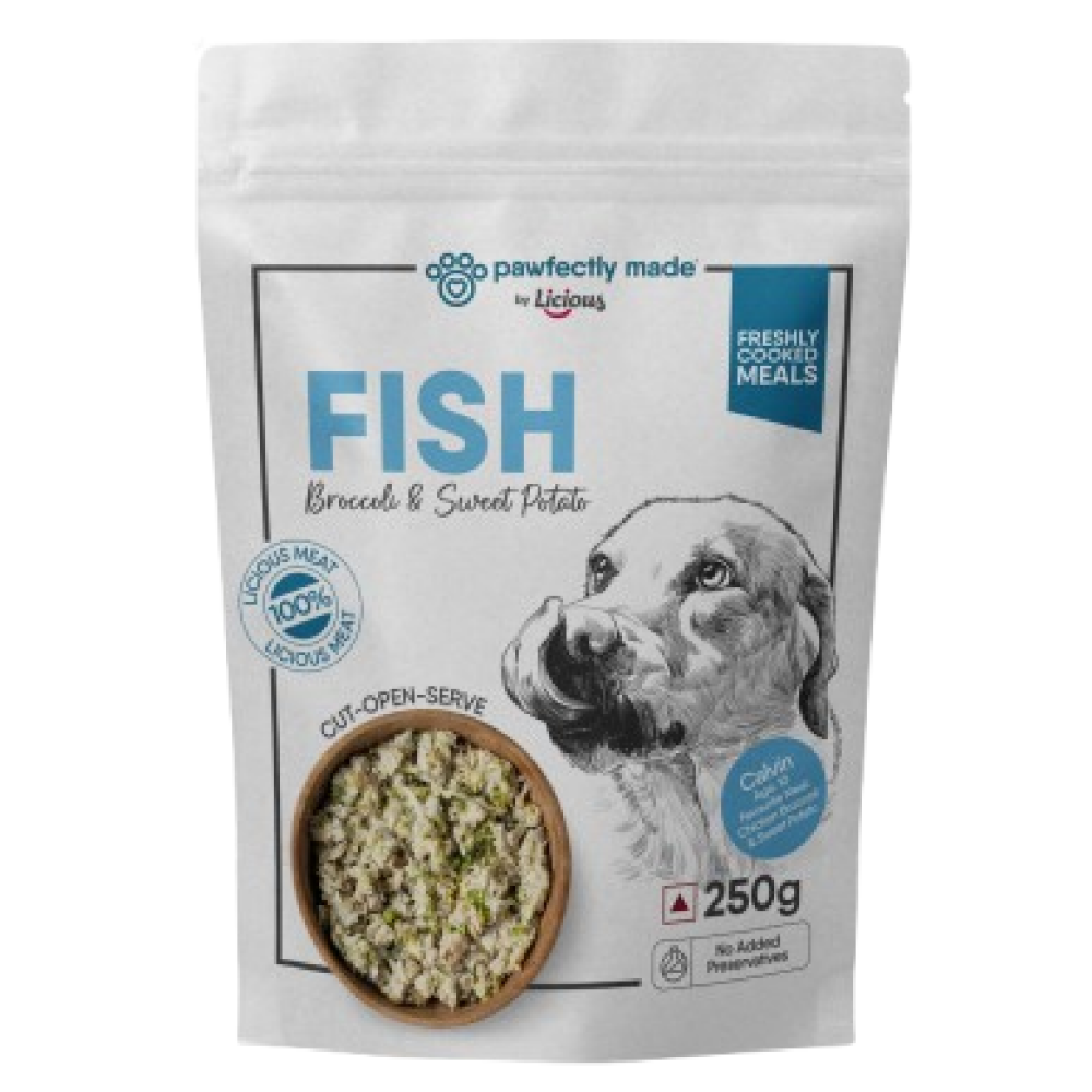 Pawfectly Made By Licious Fish Broccoli & Sweet Potato Home Meal for Dogs