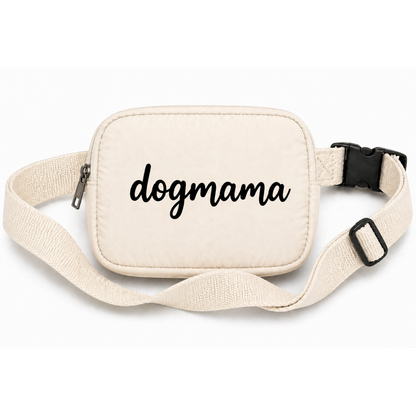 Talking Dog Club Dogmama Crossbody Treat & Walk Bag (Cream)