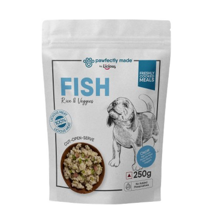 Pawfectly Made By Licious Fish Rice & Veggies Home Meal for Dogs