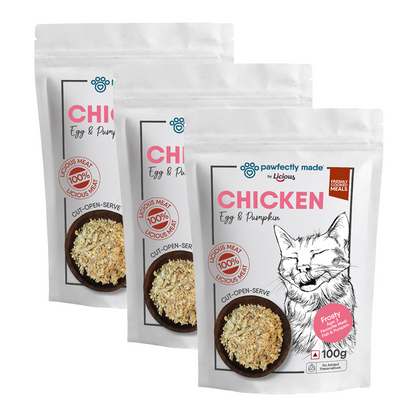 Pawfectly Made By Licious Chicken Egg & Pumpkin Home Meal for Cats