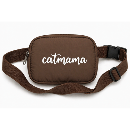 Talking Dog Club Catmama Crossbody Treat & Walk Bag (Brown)