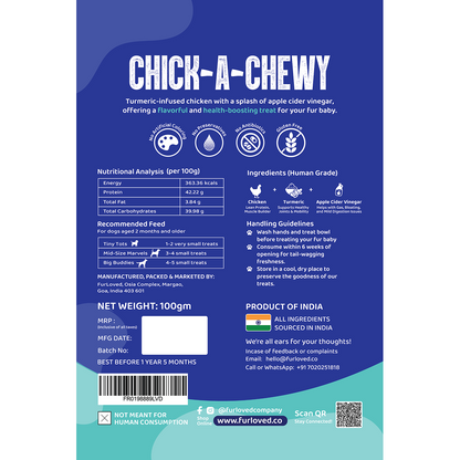 FurLoved Chick A Chewy Dog Treats