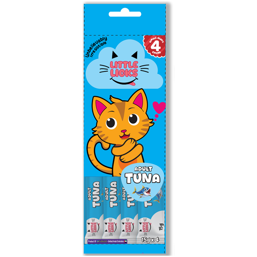 Smudges Little Licks Tuna Creamy Bisque Adult Cat Treats
