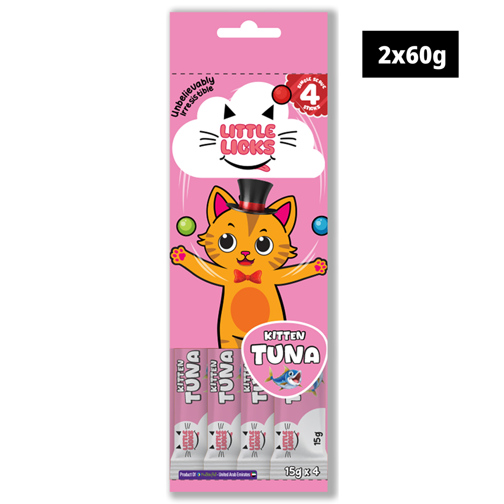 Smudges Little Licks Tuna Creamy Bisque Kitten Cat Treats