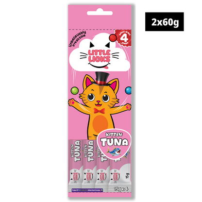 Smudges Little Licks Tuna Creamy Bisque Kitten Cat Treats
