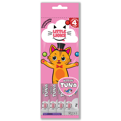 Smudges Little Licks Tuna Creamy Bisque Kitten Cat Treats