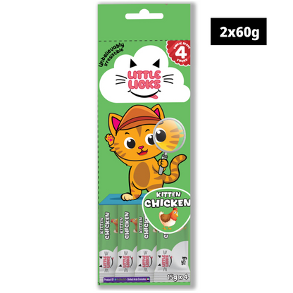 Smudges Little Licks Chicken Creamy Bisque Kitten Cat Treats