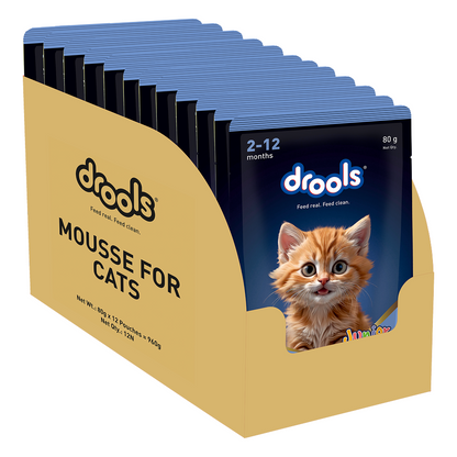 Drools Ocean Fish Mousse Kitten Cat Wet Food