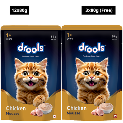 Drools Chicken Mousse Adult Cat Wet Food