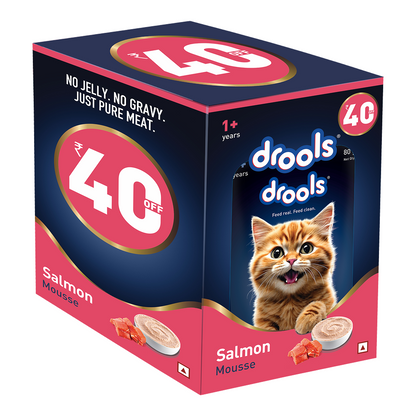 Drools Salmon Mousse Adult Cat Wet Food