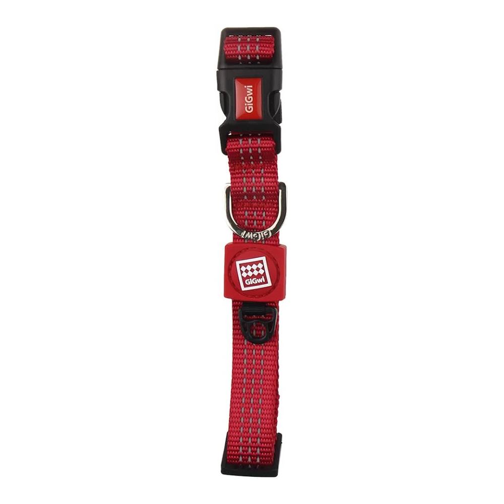 GiGwi Classic Line Collar for Dogs (Red)