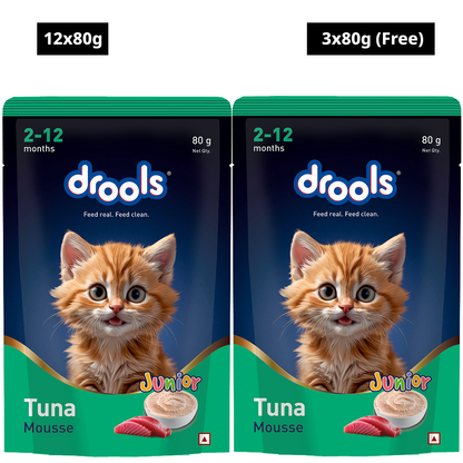 Drools Tuna Mousse Kitten Cat Wet Food