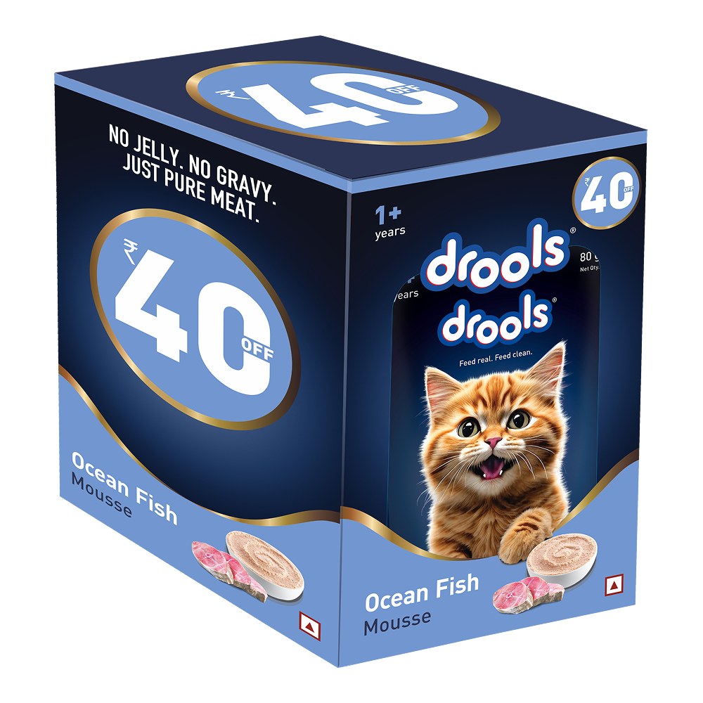 Drools Ocean Fish Mousse Adult Cat Wet Food