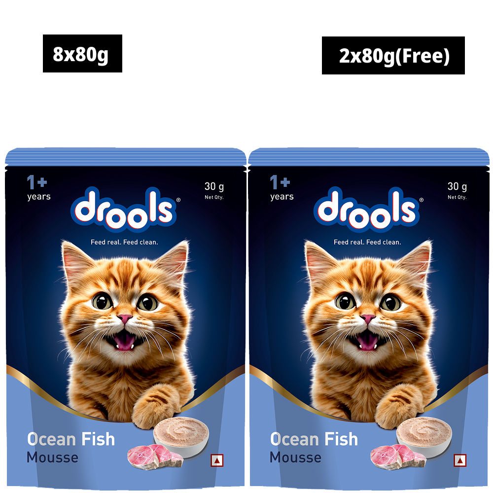 Drools Ocean Fish Mousse Adult Cat Wet Food