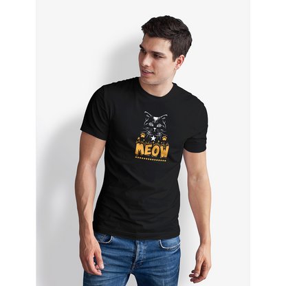 Seek Buy Love Cat Lovers Unisex Tee (Black)