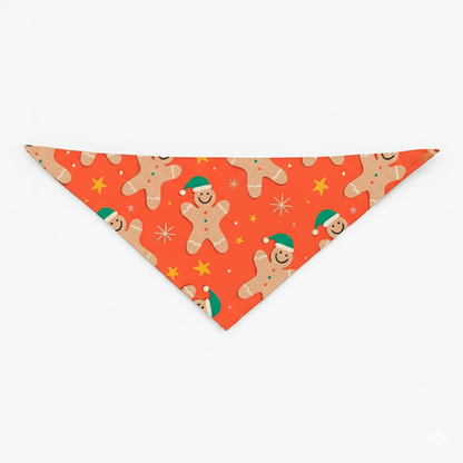 15Furries Gingerbread Man Bandana for Dogs and Cats