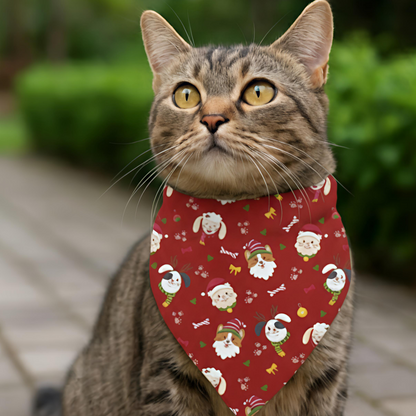 15Furries Santa Paws Bandana for Dogs and Cats
