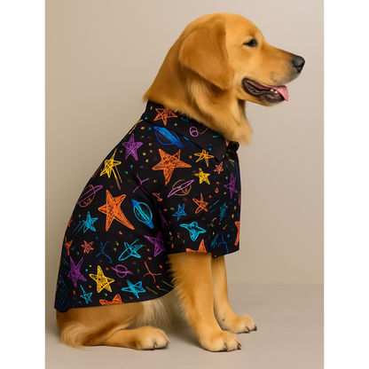 15 Furries Planet and Stars Shirt for Dogs