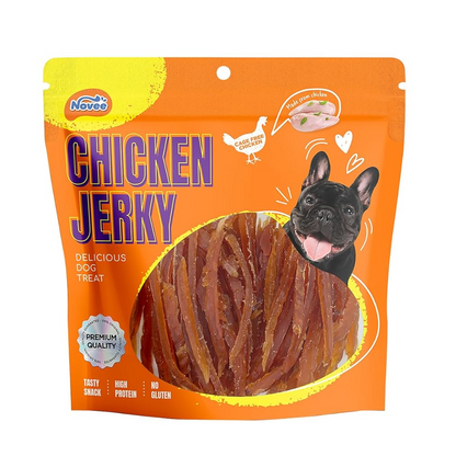Novee Soft Sliced Chicken Jerky Dog Treats