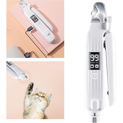 PetVogue 2 in 1 LED Nail Grinder & Nail Cutter for Dogs and Cats