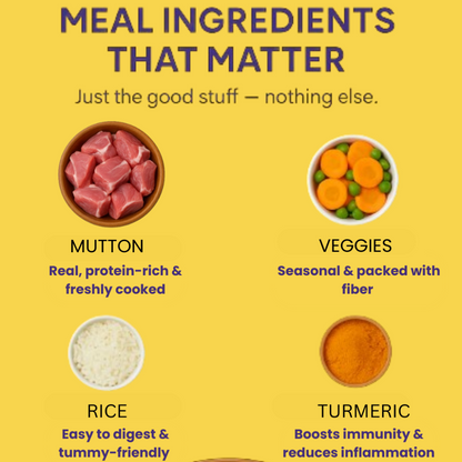 The Doggy Bakery Mutton and Veggies Home Meal for Dogs