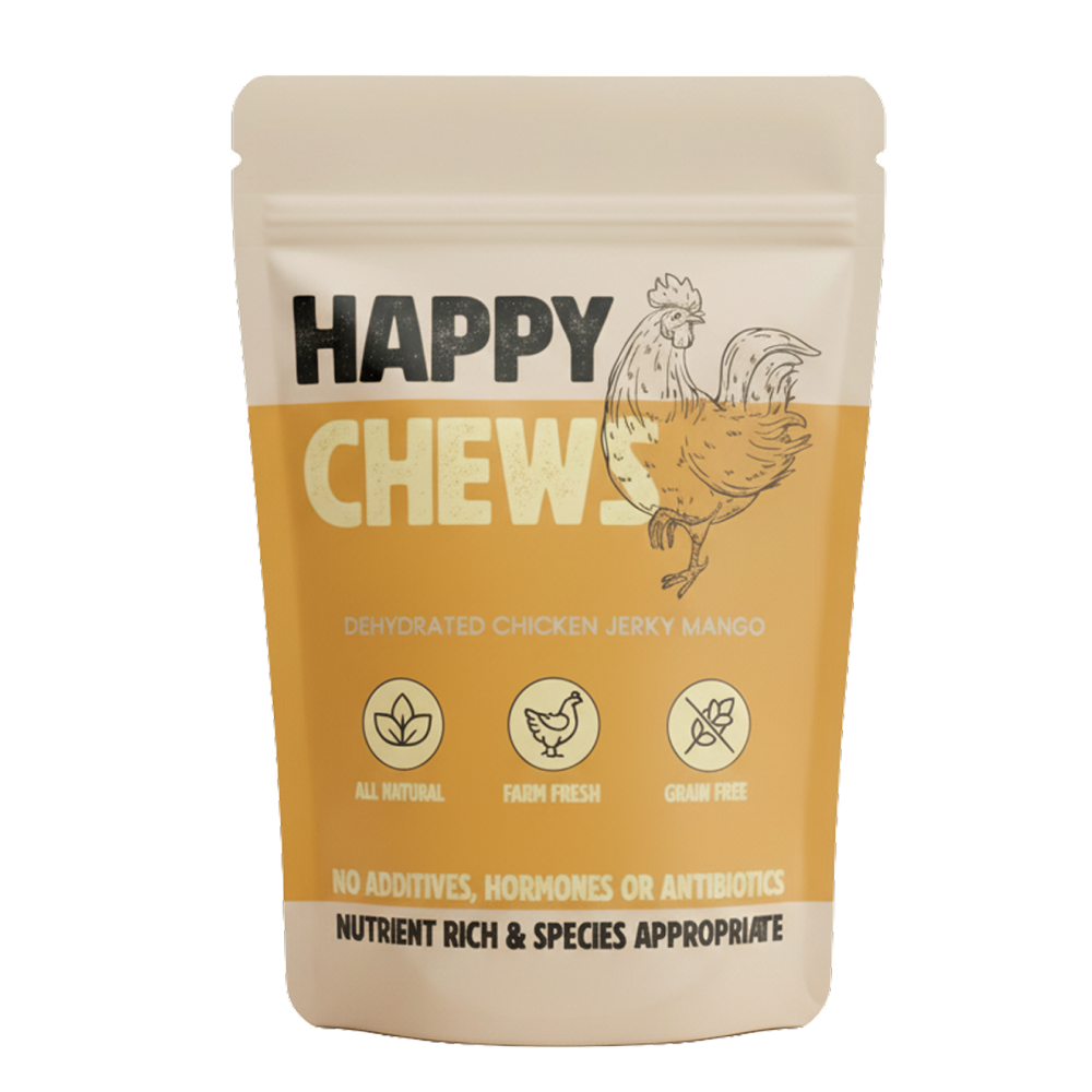 Nootie Happy Chew Dehydrated Mango Flavoured Chicken Jerky Dog Treat