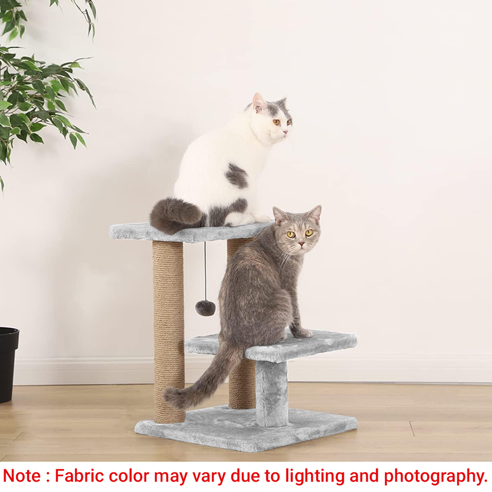 Furrlovers Multiple Level Activity Tower with Scratching Posts for Cats (Grey)