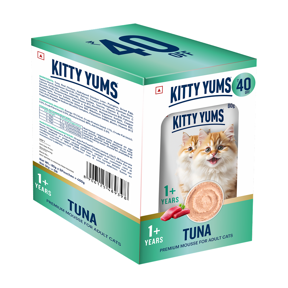 Kitty Yum Tuna Mousse Adult Cat Wet Food